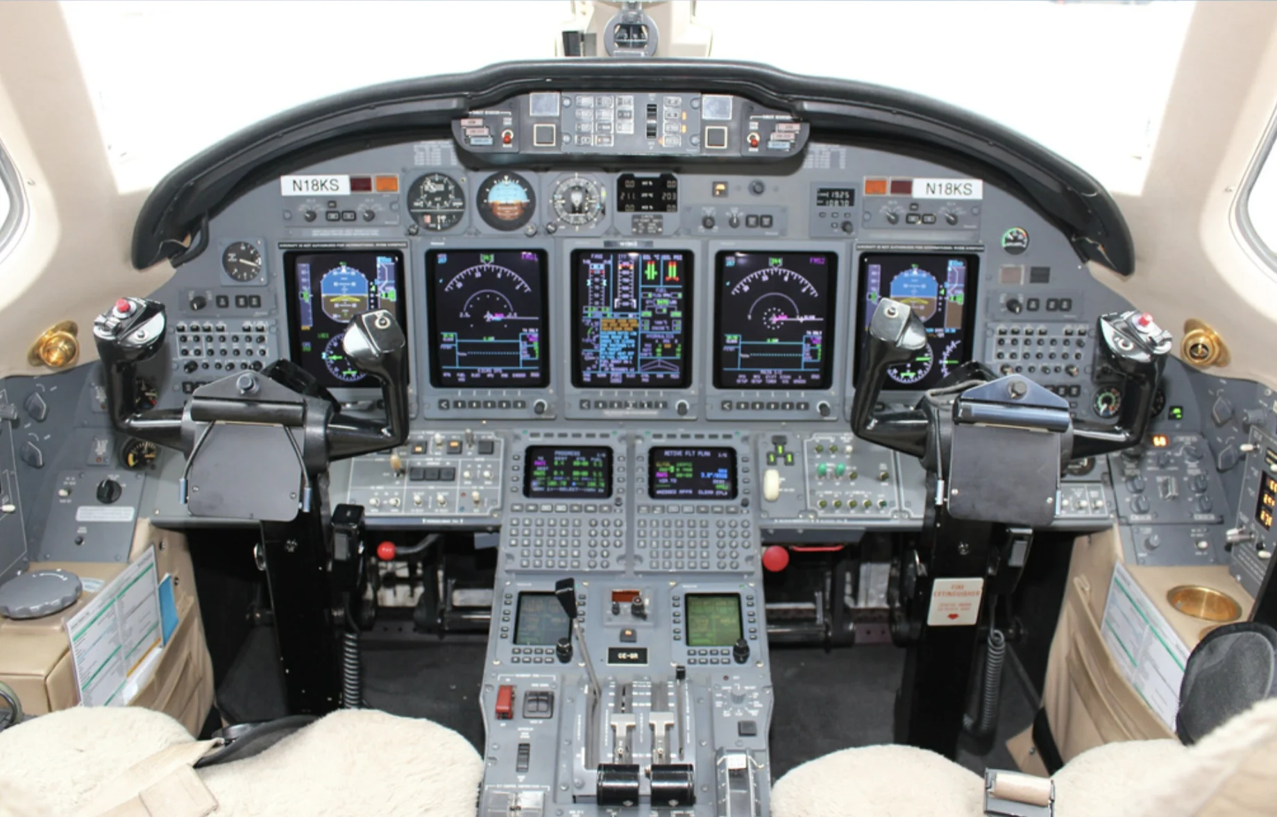 Flight deck perspective
